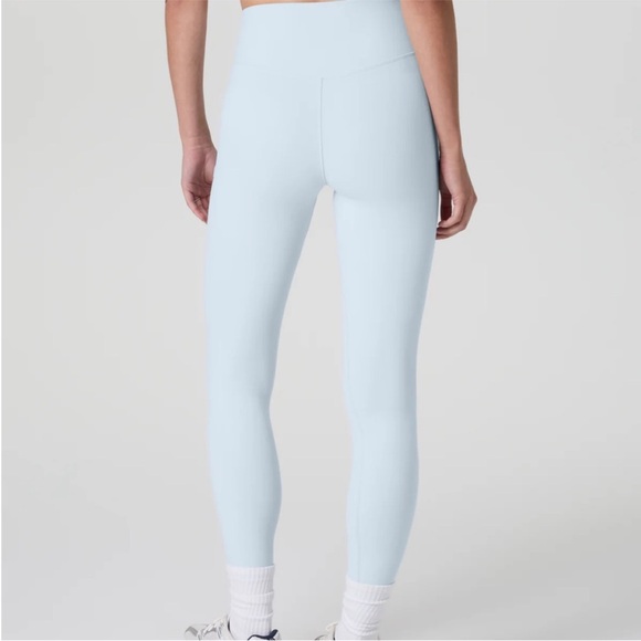Vuori All The Form Legging High Rise Performance Stretch Bliss blend Blue L NEW - Picture 4 of 12